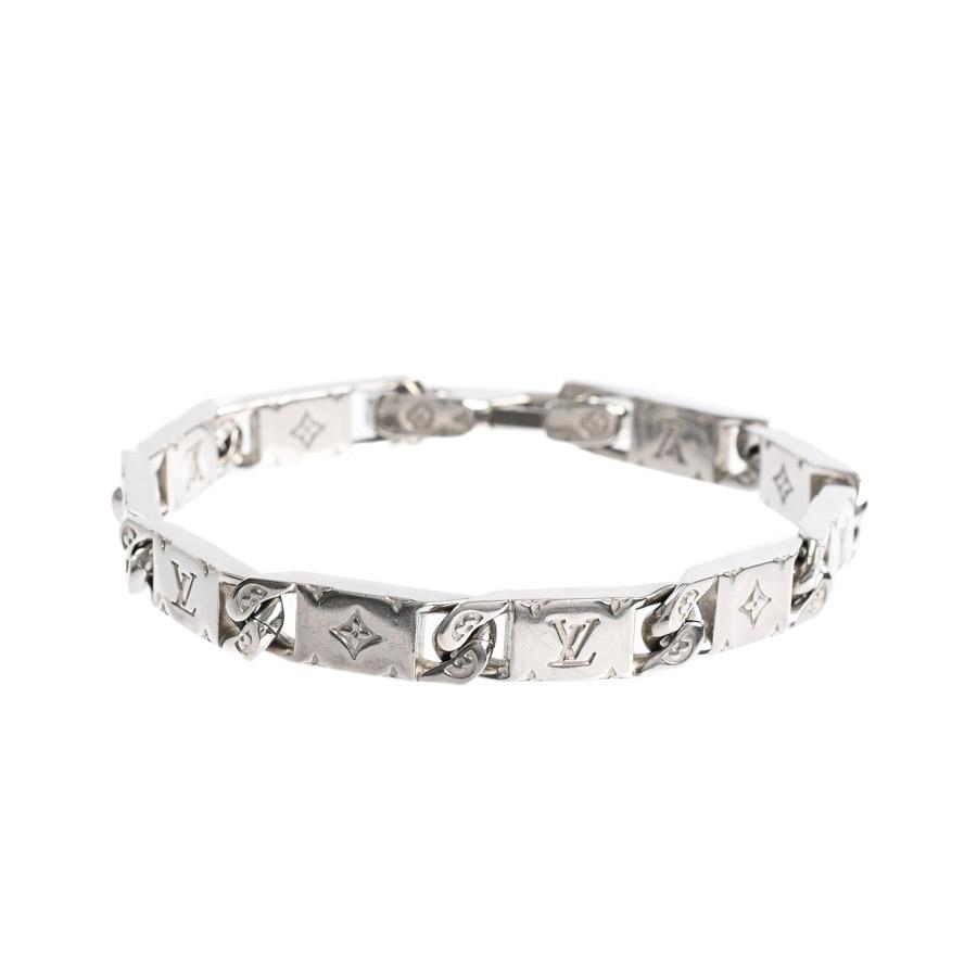 ルイヴィトン ブレスレット モノグラム タイドアップ シルバー M0921M LOUIS VUITTON ルイヴィトン モノグラムタイドアップ ブレスレット