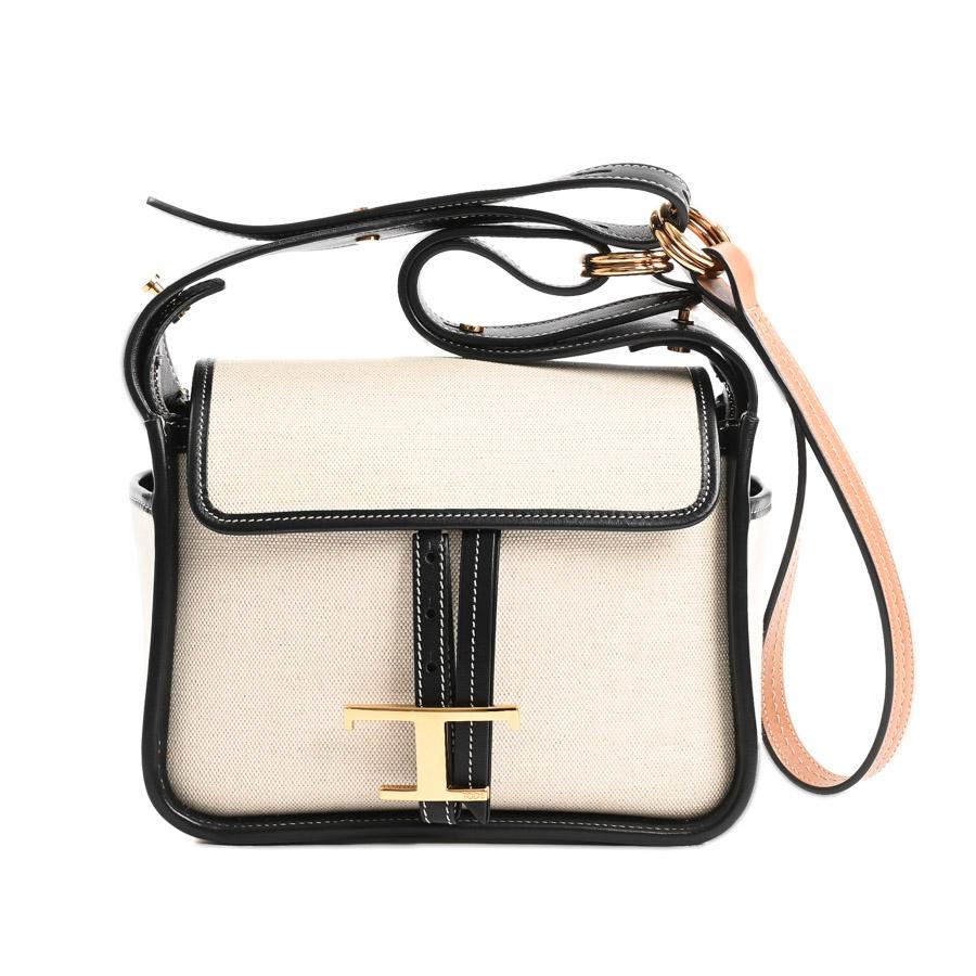 トッズ Tタイムレスショルダーバッグ ショルダーバッグ ホワイト