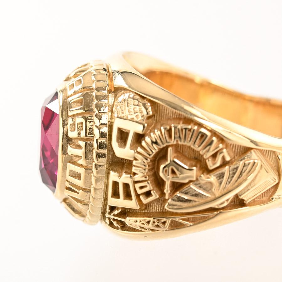 カレッジリング ルビー（合成） 21.5号 24.4g レディース 中古A品