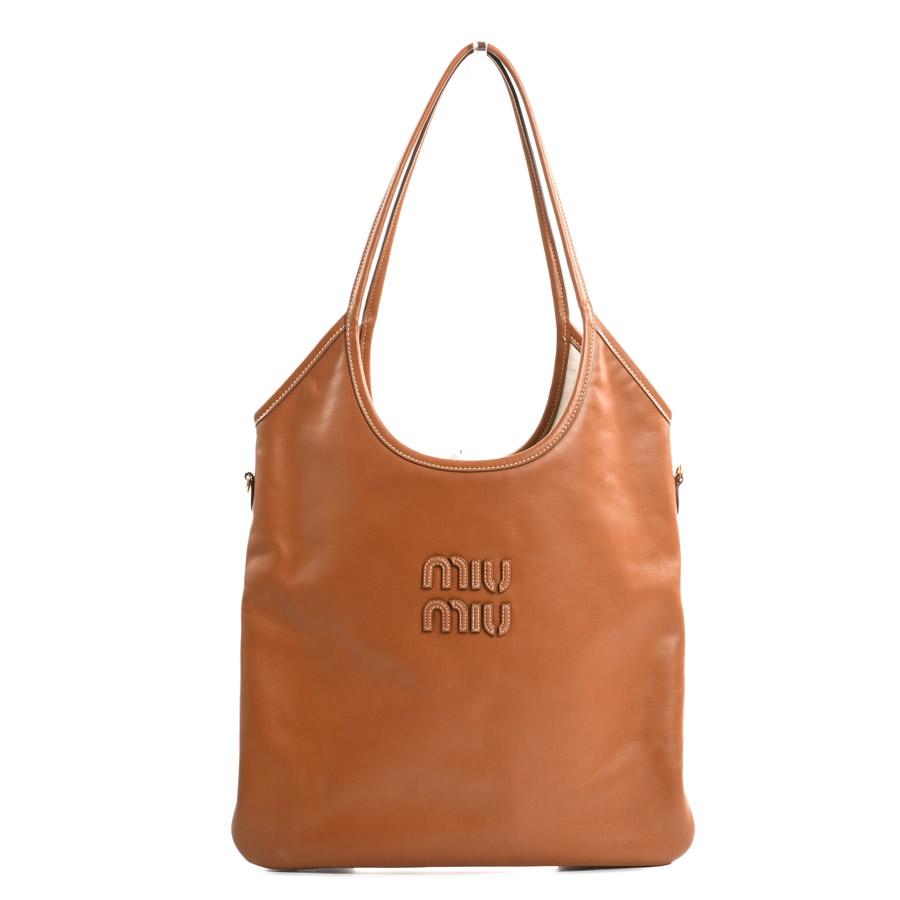 miu miu（ミュウミュウ） IVYレザーバッグ ショルダーバッグ 5BG231