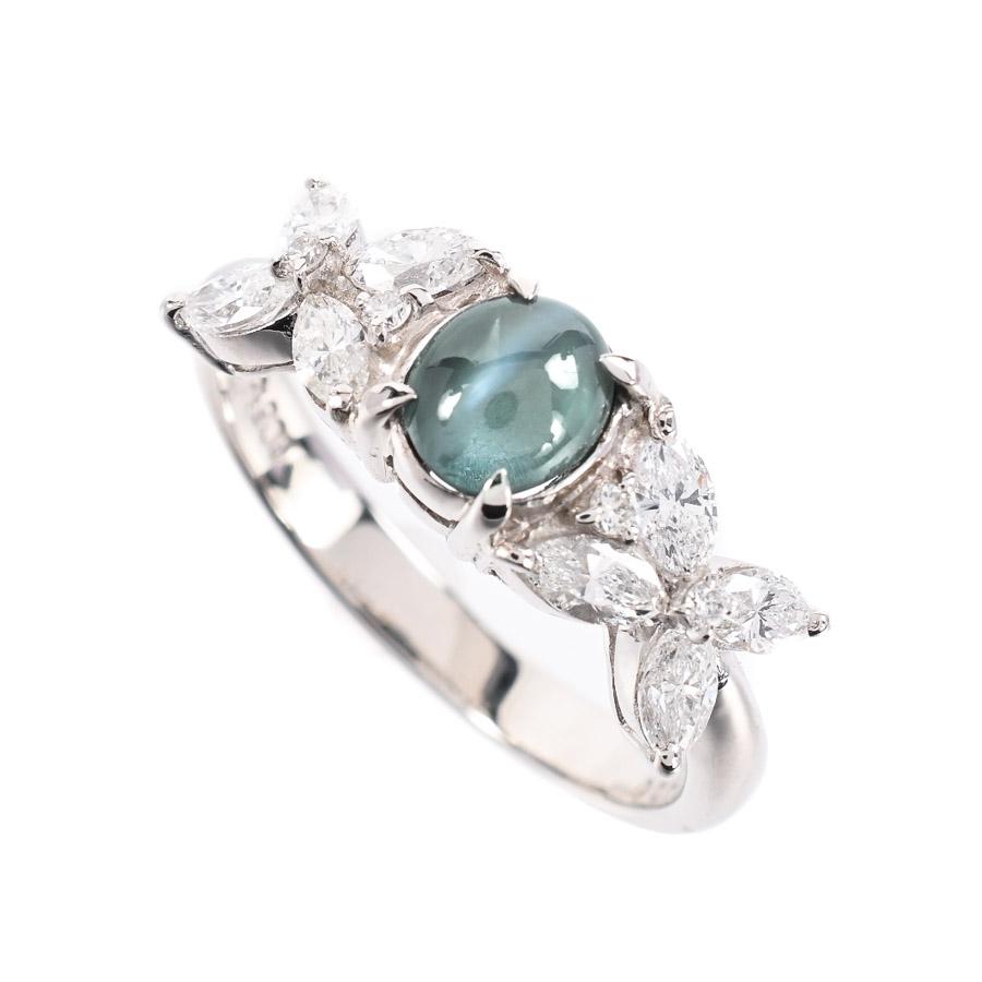 アレキサンドライトキャッツ リング アレキサンドライトキャッツ0.9ct