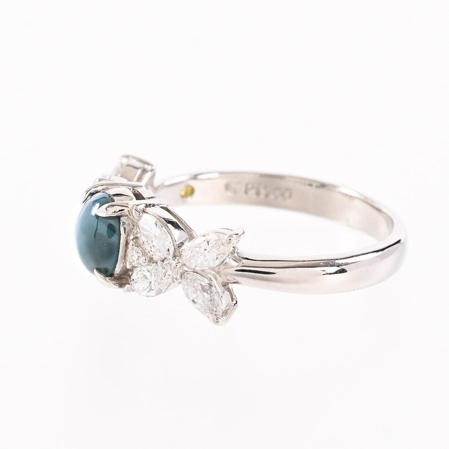 アレキサンドライトキャッツ リング  アレキサンドライトキャッツ0.9ct ダイヤ0.7ct 12号 4.8g レディース 中古A品の画像