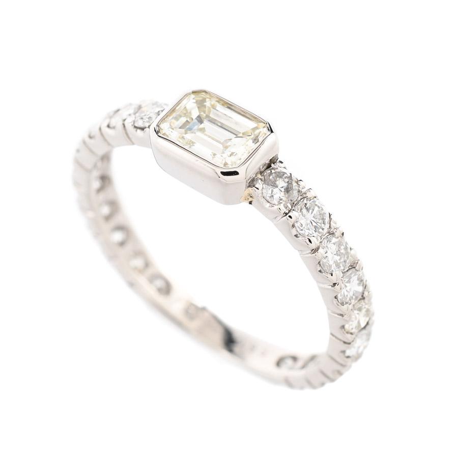 ダイヤ リング ダイヤ0.506/0.95ct 13.5号 3.5g レディース 中古A品 