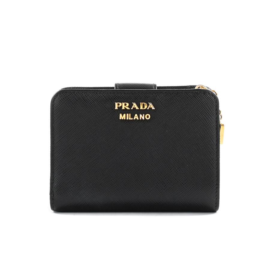 PRADA（プラダ） サフィアーノトライアングル財布 ミディアム