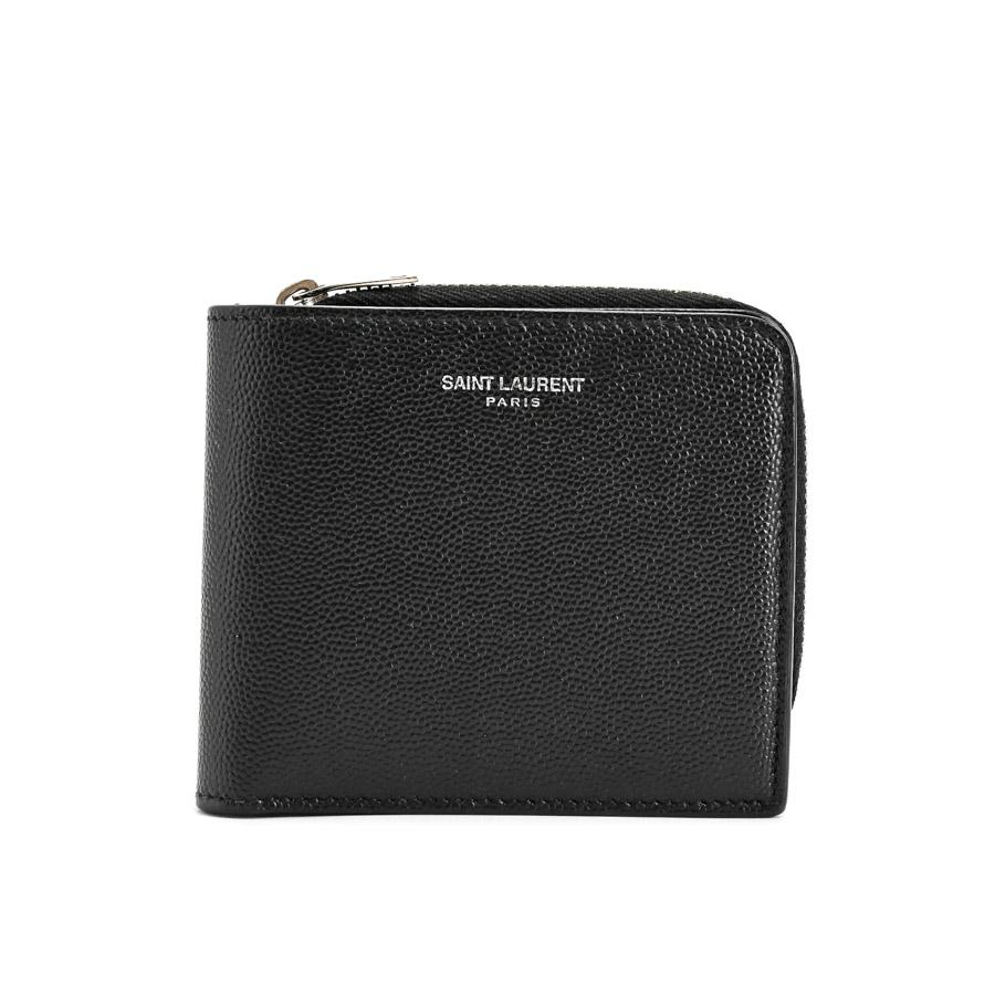 サンローラン イーストウエスト ジップウォレット 二つ折り財布 556268 Yves Saint Laurent（イヴ・サンローラン） サンローラン イースト