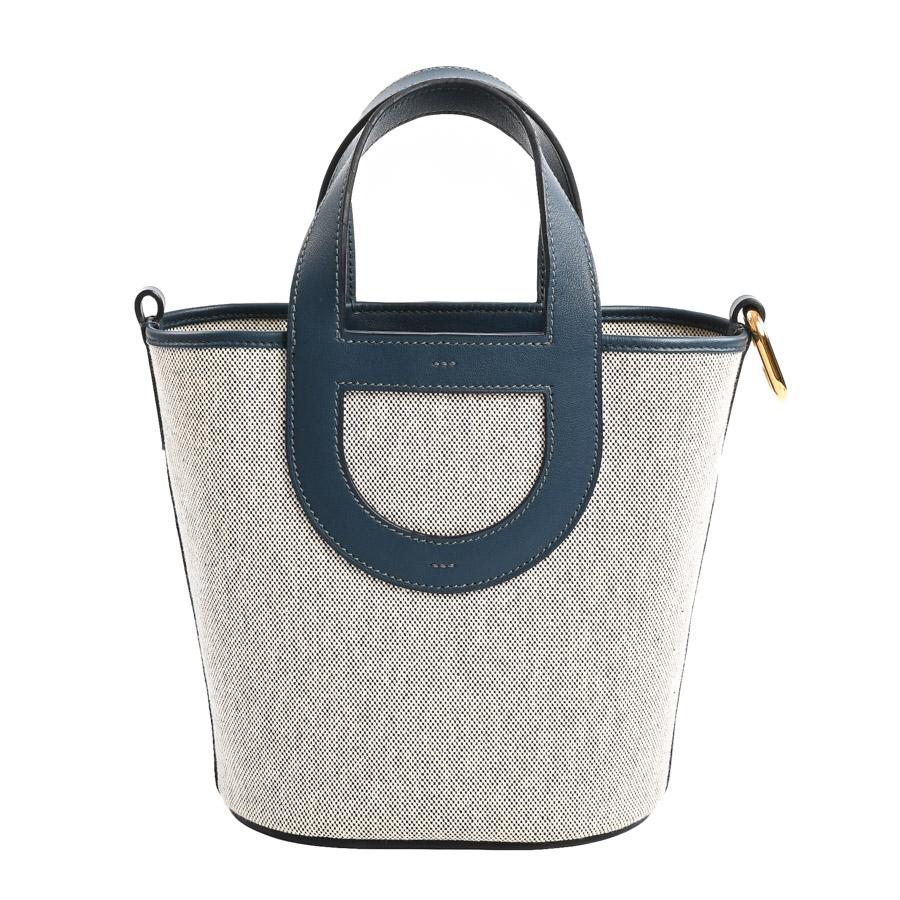 HERMES（エルメス） インザループ18 ハンドバッグ ブルードブリュス