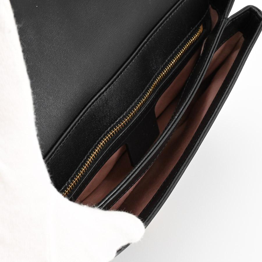 グッチ アリースモールショルダーバッグ ショルダーバッグ  550129 ブラック レディース  中古A品の画像