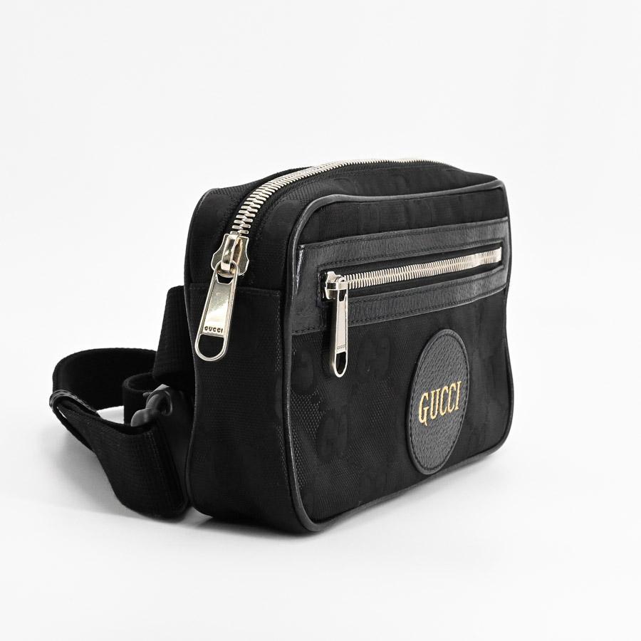 【現行 美品】GUCCI　ボディバッグ オフザグリッド GG柄 631341 黒 GUCCI（グッチ） オフザグリッドベルトバッグ ボディバッグ 631341