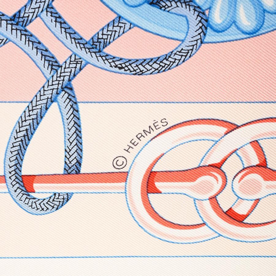 HERMES（エルメス） カレ90 スカーフ ホワイト ユニセックス 未使用品