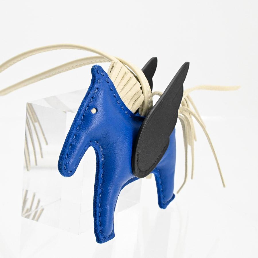 新品未使用　※訳あり　エルメス　ペガサスPM HERMES（エルメス） ロデオペガサスPM チャーム ブルーフランセ