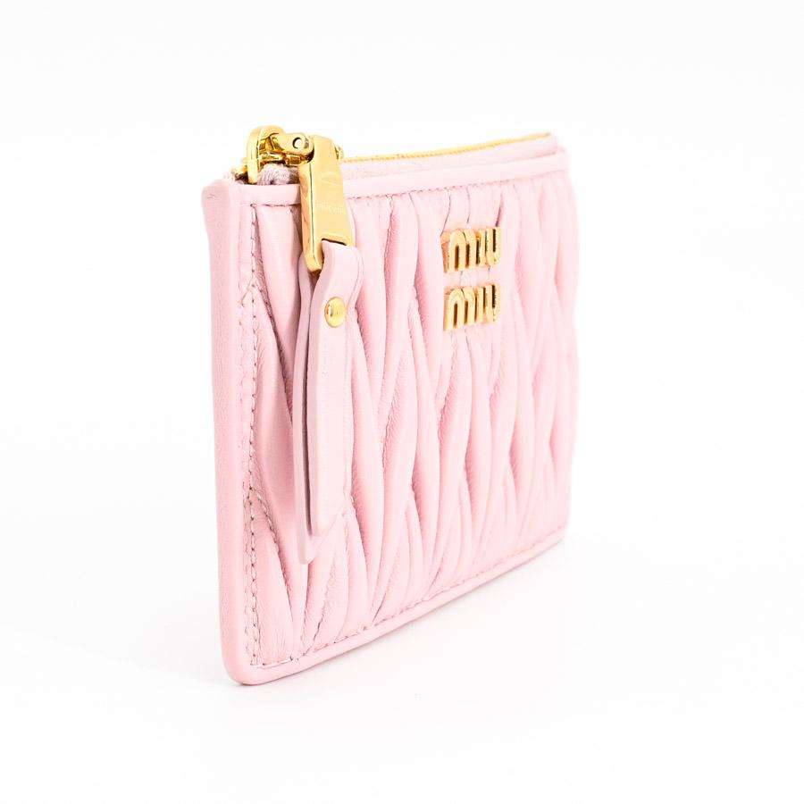 【保証書あり　美品】miumiu フラグメントケース MIU MIU - 【保証書あり 美品】miumiu フラグメントケースの通販 by