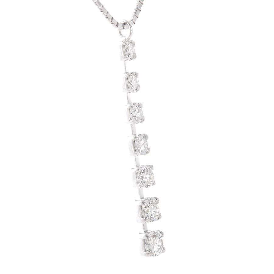 ダイヤ ネックレス  ダイヤ0.3ct 2.3g レディース 中古A品の画像