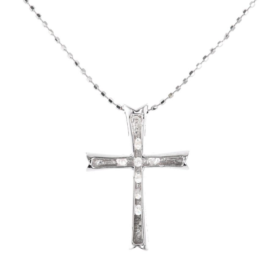 ダイヤ ネックレス  ダイヤ0.2ct 2.4g レディース 中古A品の画像