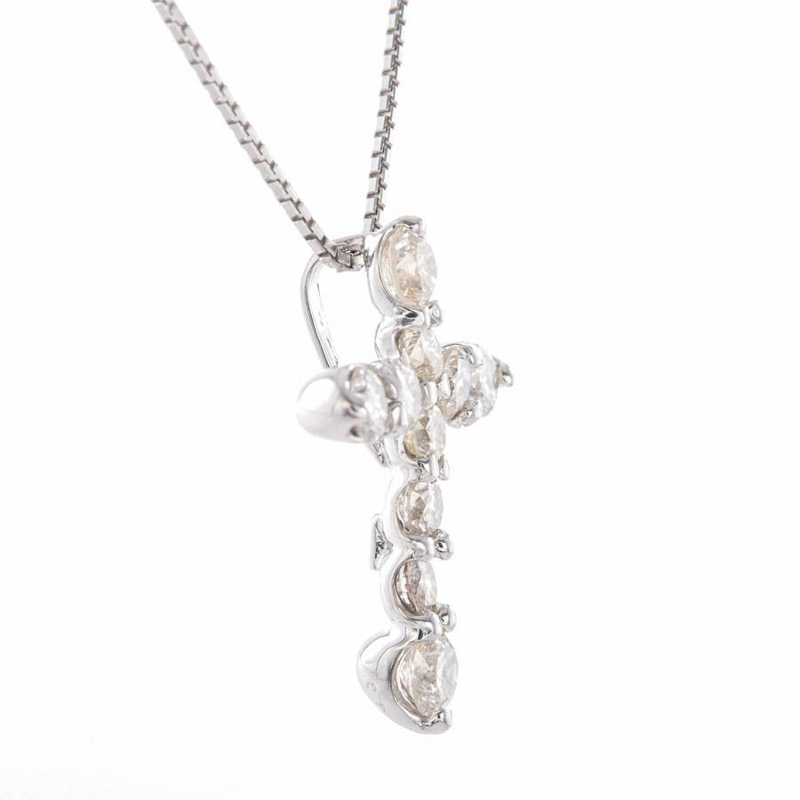 ダイヤ ネックレス  ダイヤ1ct 3.7g レディース 中古A品の画像