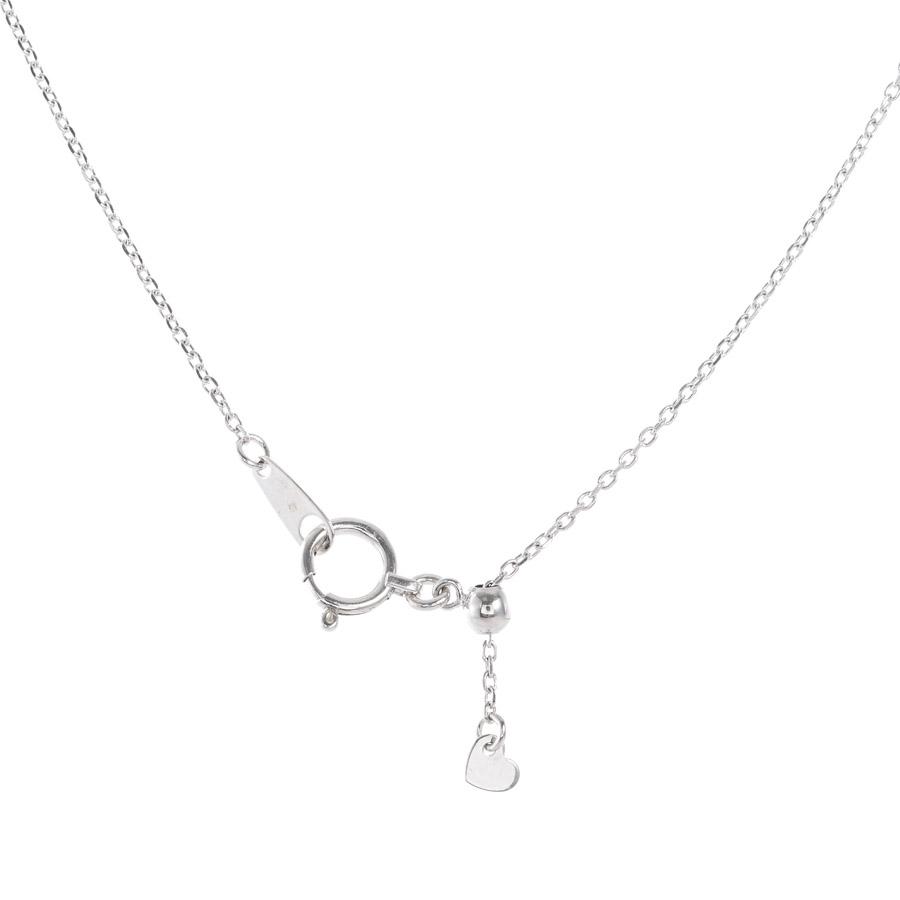 ダイヤ ネックレス  ダイヤ0.3/0.12ct 2.7g レディース 中古A品の画像