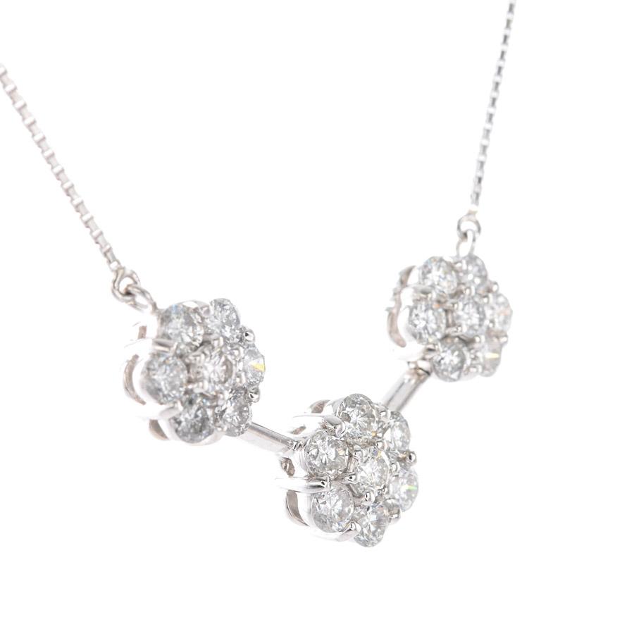 ダイヤ ネックレス  ダイヤ1ct 5.1g レディース 中古A品の画像