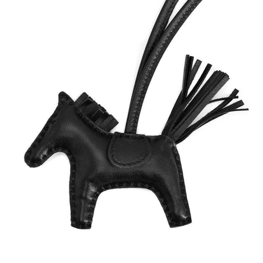 HERMES（エルメス） ロデオPM チャーム ソーブラック ユニセックス W