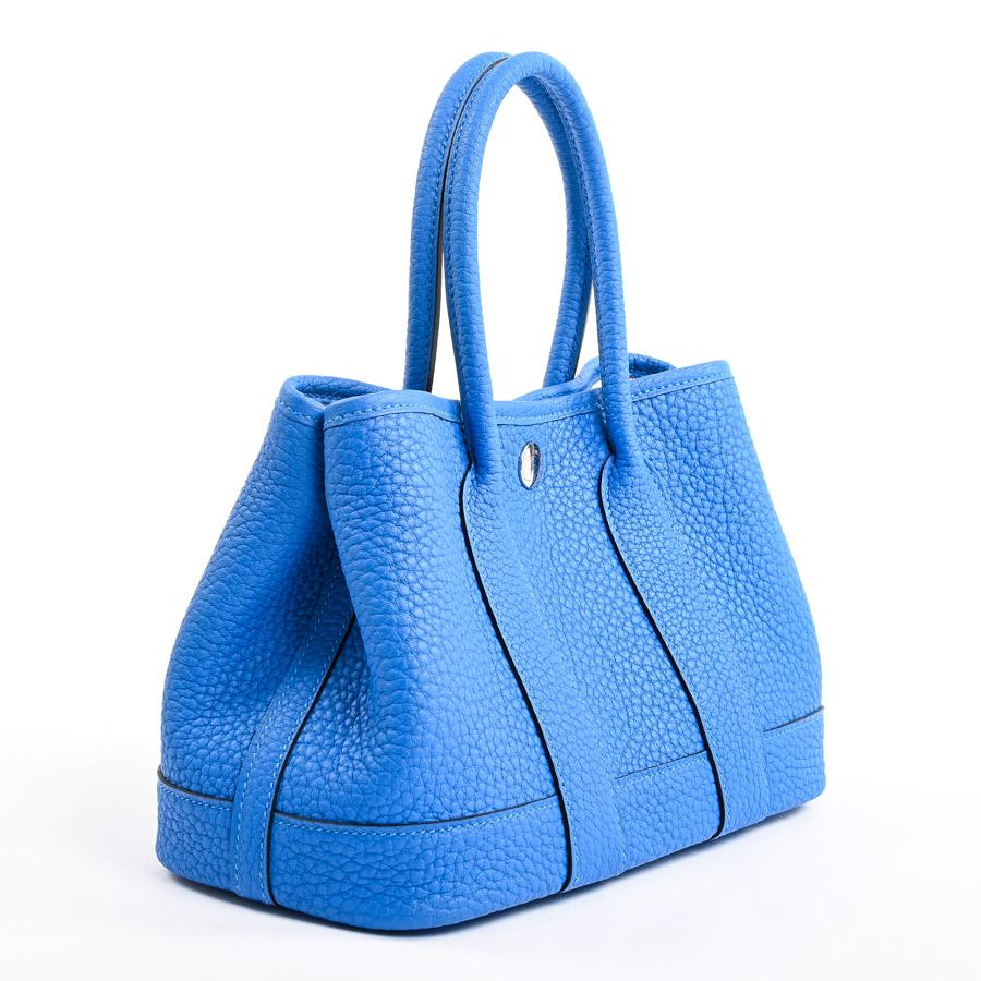 HERMES（エルメス） ネオガーデンパーティ23 ハンドバッグ ブルー 