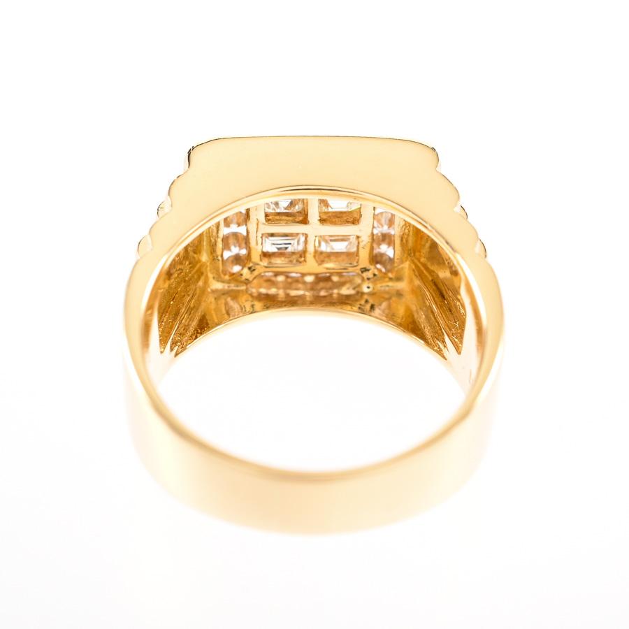 ダイヤ リング ダイヤ0.51/0.8ct 18.5号 14.1g レディース 中古A品_2