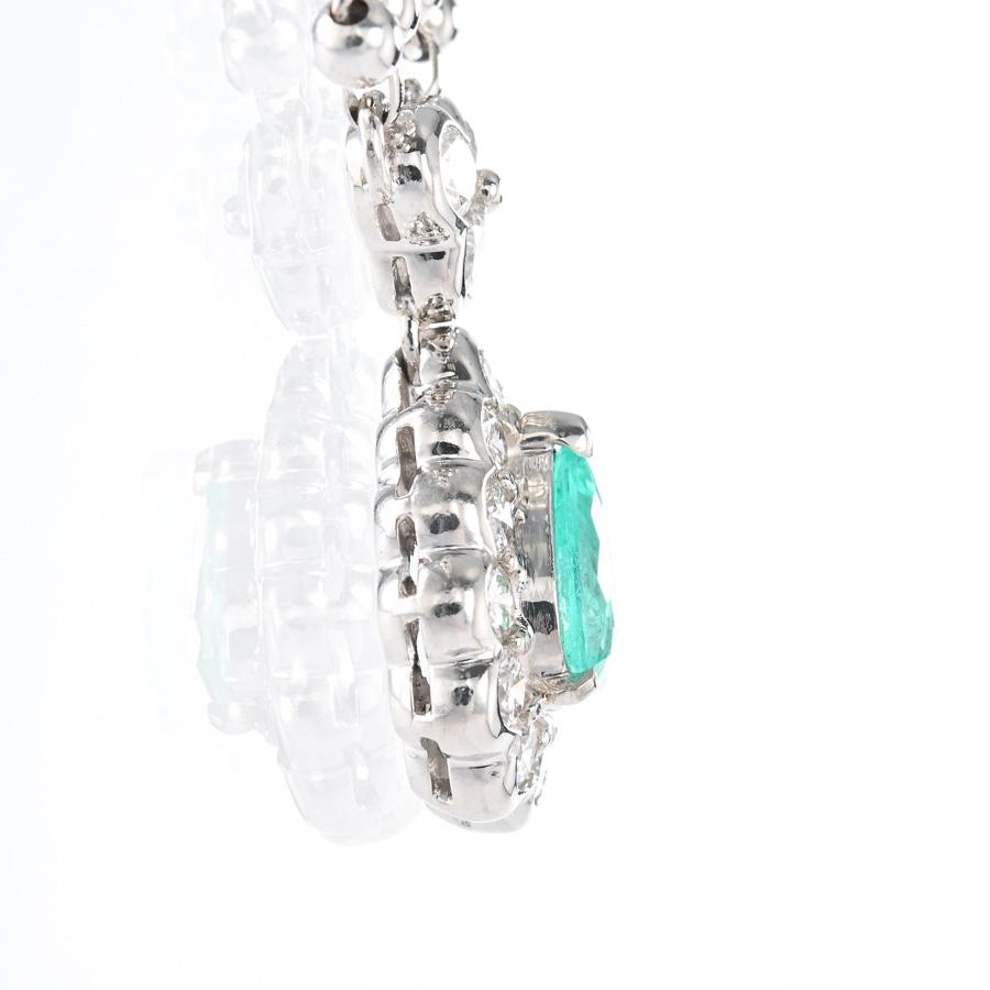 パライバトルマリン ネックレス パライバトルマリン1.49ct ダイヤ1.58ct 27.5g レディース 中古A品_3