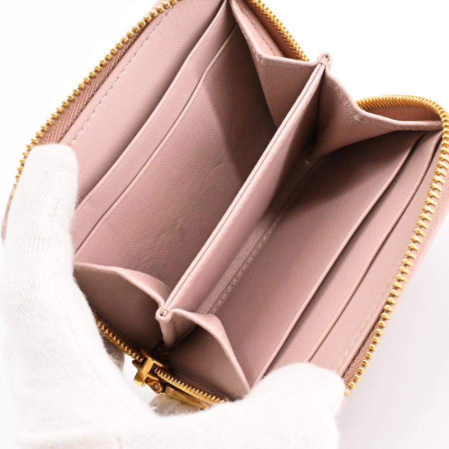 miu miu（ミュウミュウ） マテラッセレザーコインケース コインケース 