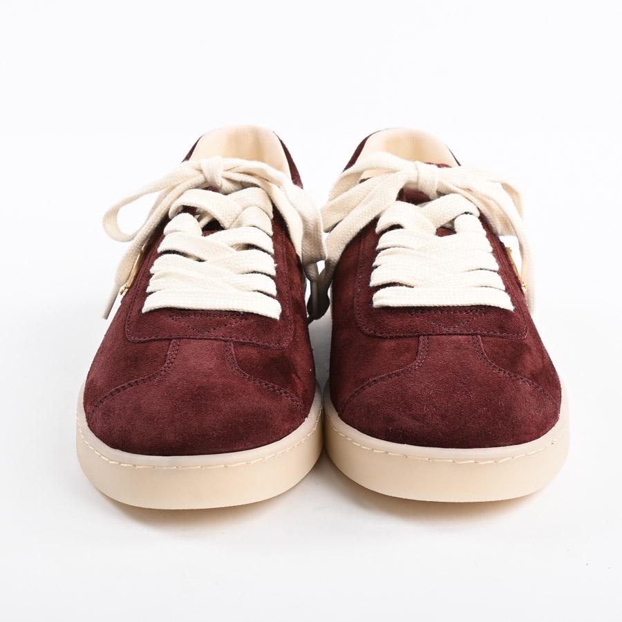 PRADA（プラダ） スニーカー 靴 2EE394 ボルドー メンズ 未使用品