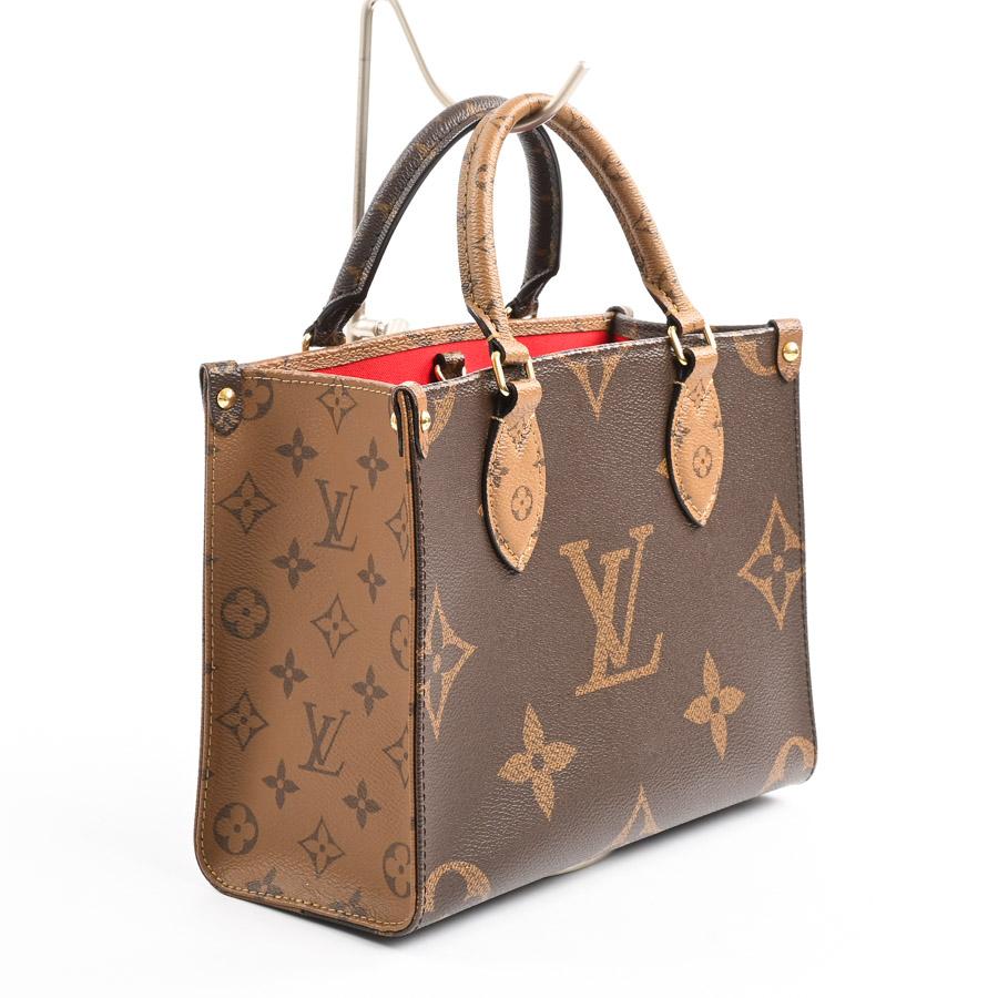 Louis Vuitton ブラウンハンドバッグ LOUIS VUITTON（ルイ・ヴィトン） オンザゴーPM ハンドバッグ M46373