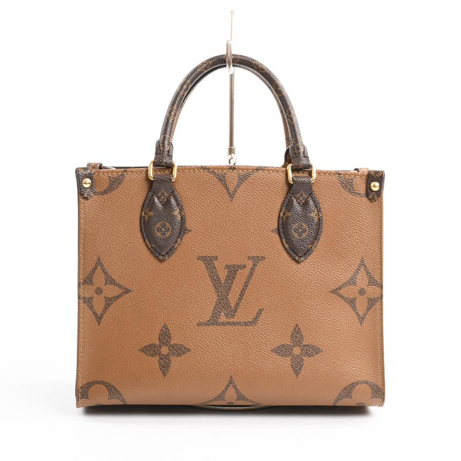 ルイヴィトン モノグラム オンザゴーPM  M46373【Sランク】(中古) ルイ・ヴィトン LOUIS VUITTON オンザゴーPM M46373 ブラウン