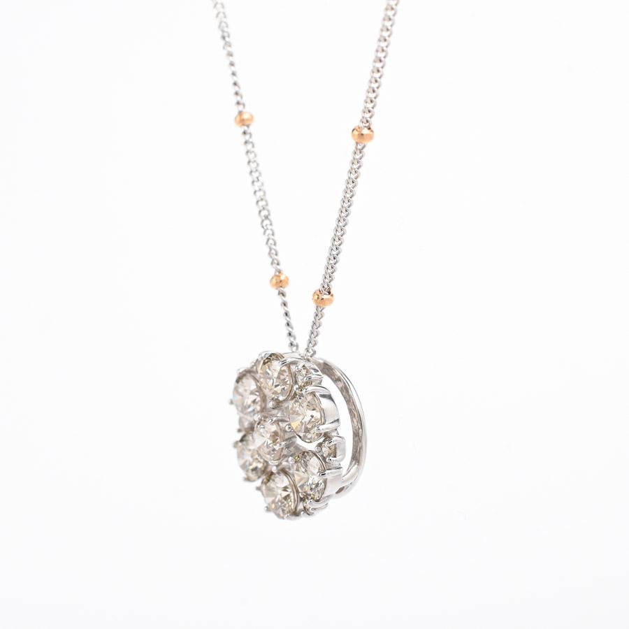 ダイヤ ネックレス  ダイヤ1ct 3.3g レディース 中古A品の画像