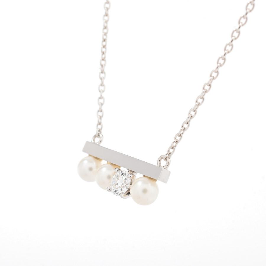TASAKI　オセロ　非売品 TASAKI（タサキ） プチバランス ソロ ネックレス P-16743 レディース