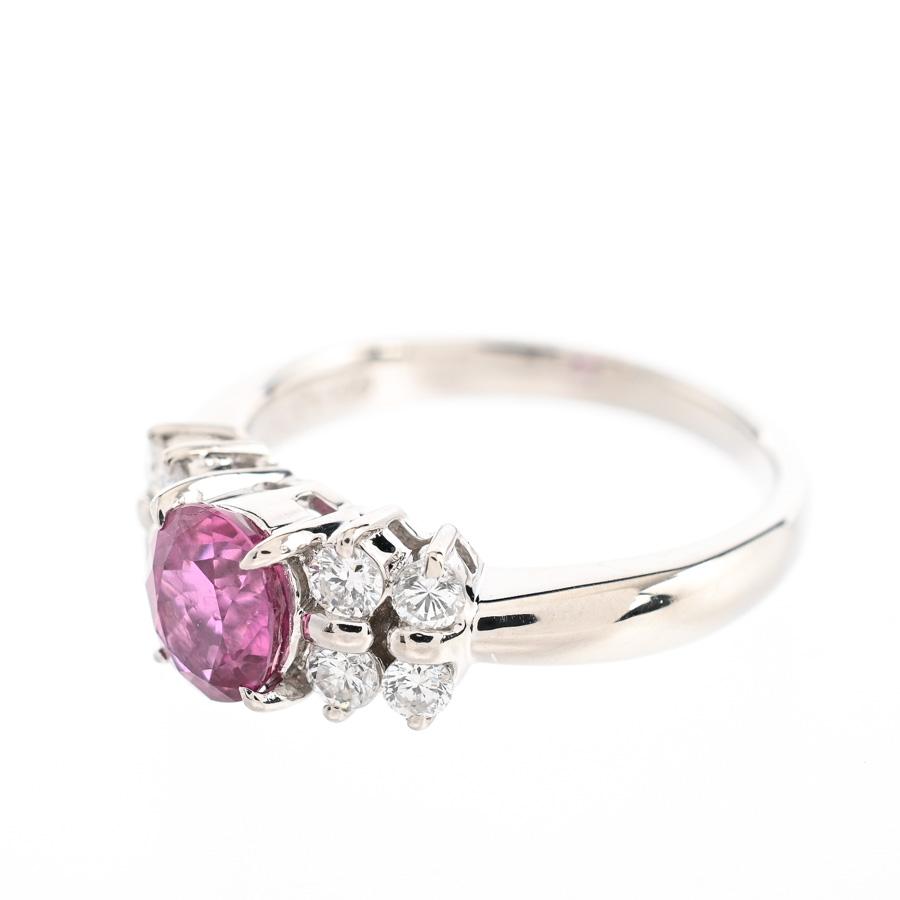 ルビー リング  ルビー1.01ct ダイヤ0.32ct 10.5号 5.4g レディース 中古A品の画像