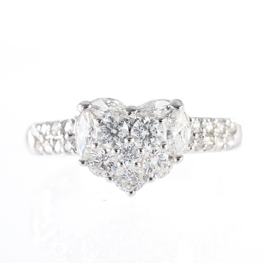 ダイヤ リング  ダイヤ0.8ct 11号 3.1g レディース 中古A品の画像