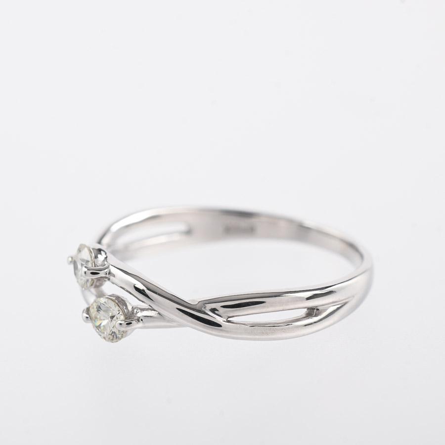 ダイヤ リング  ダイヤ0.2ct 8号 1.9g レディース 中古A品の画像