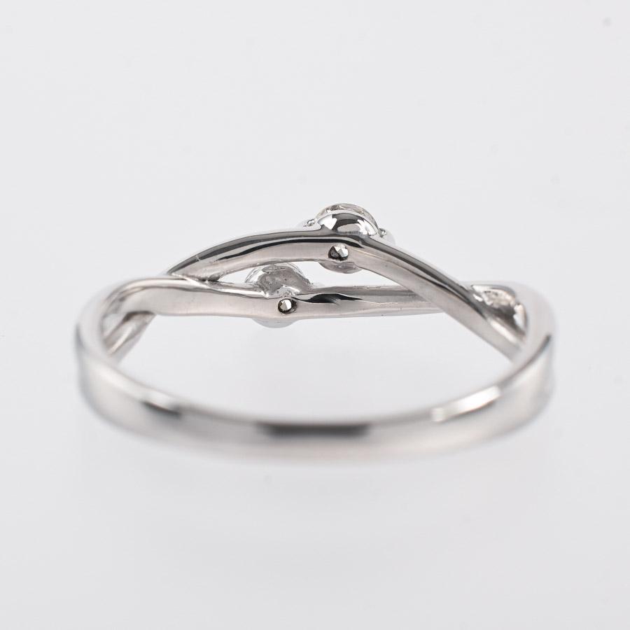 ダイヤ リング  ダイヤ0.2ct 8号 1.9g レディース 中古A品の画像