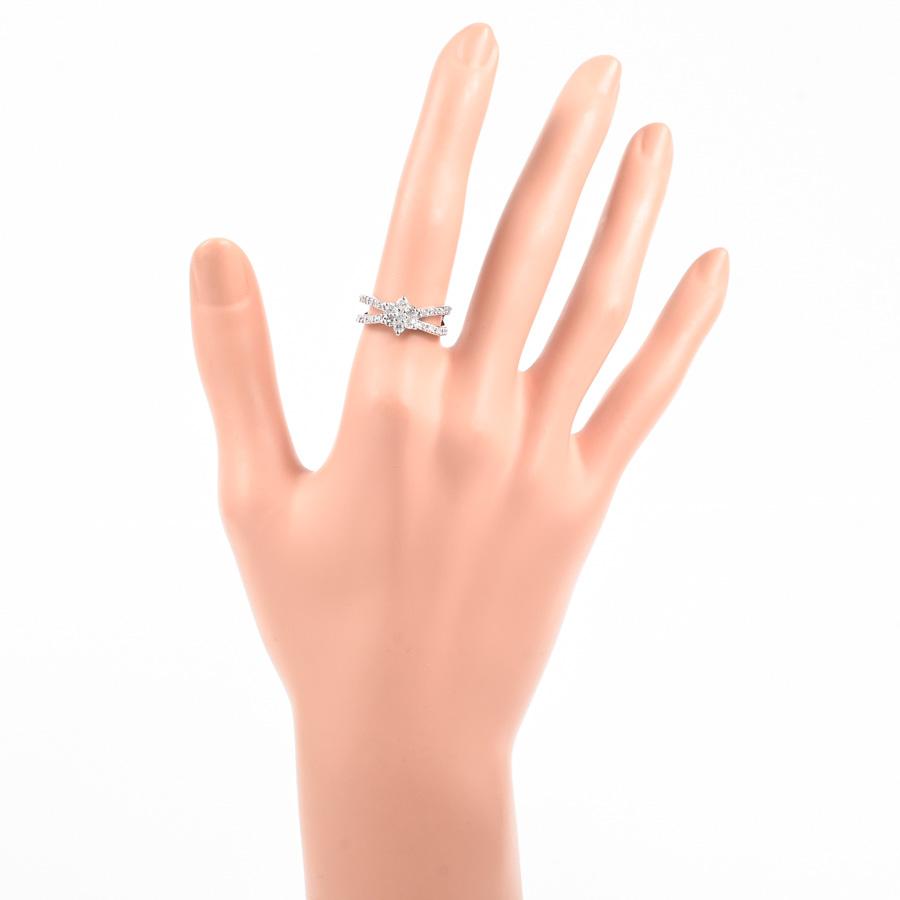 ダイヤ リング  ダイヤ0.57ct 11.5号 3.3g レディース 中古A品の画像