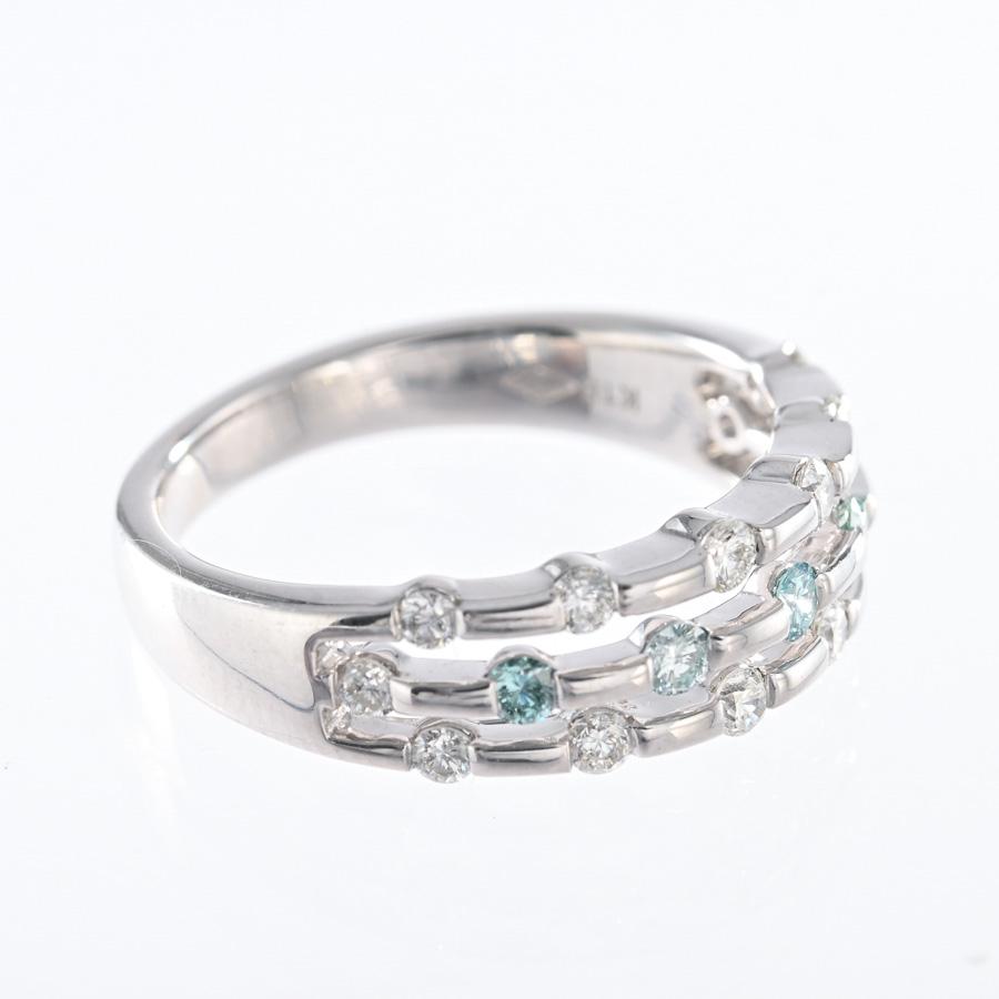 トリートダイヤ リング  トリートダイヤ0.16ct ダイヤ0.36ct 12号 5.0g レディース 中古A品の画像