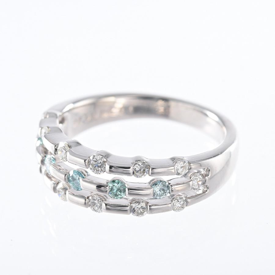 トリートダイヤ リング  トリートダイヤ0.16ct ダイヤ0.36ct 12号 5.0g レディース 中古A品の画像