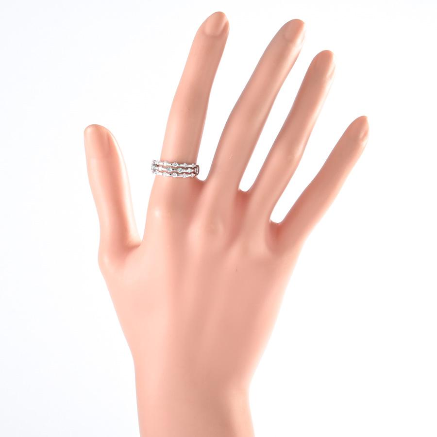 トリートダイヤ リング  トリートダイヤ0.16ct ダイヤ0.36ct 12号 5.0g レディース 中古A品の画像
