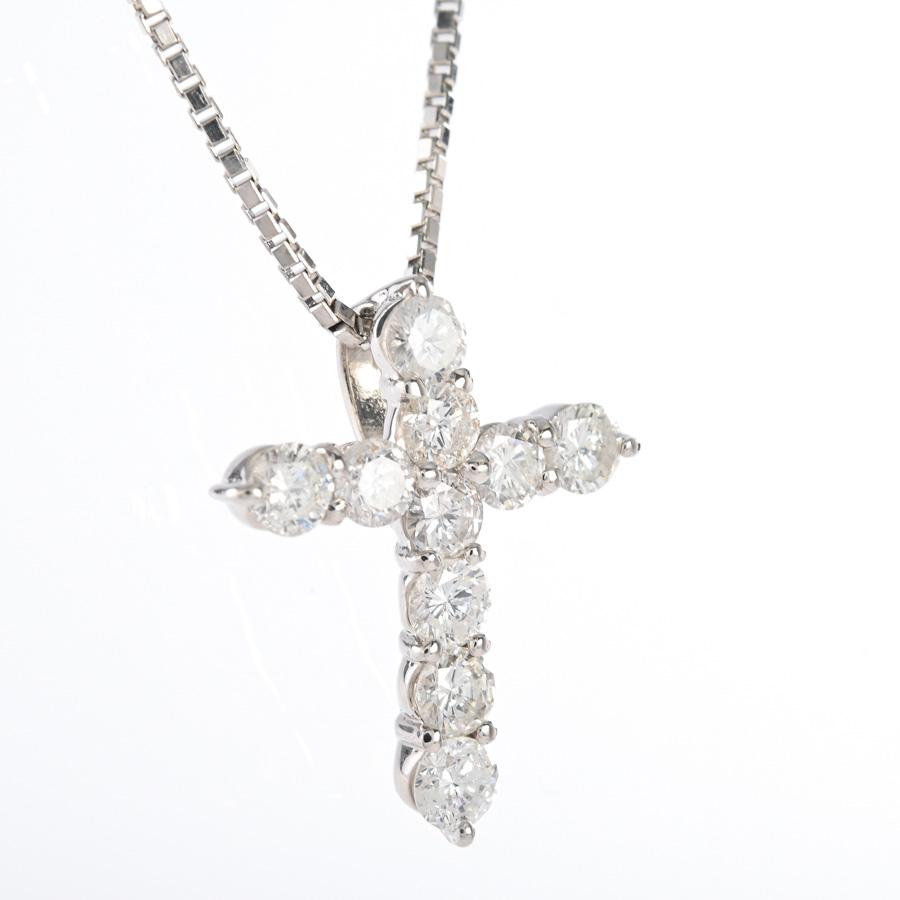 ダイヤ ネックレス  ダイヤ1ct 5.9g レディース 中古A品の画像