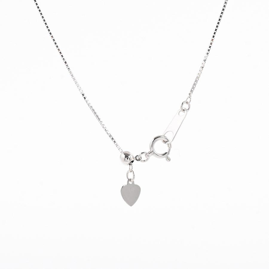ダイヤ ネックレス  ダイヤ0.52ct ダイヤ0.29ct 3.1g レディース 中古A品の画像