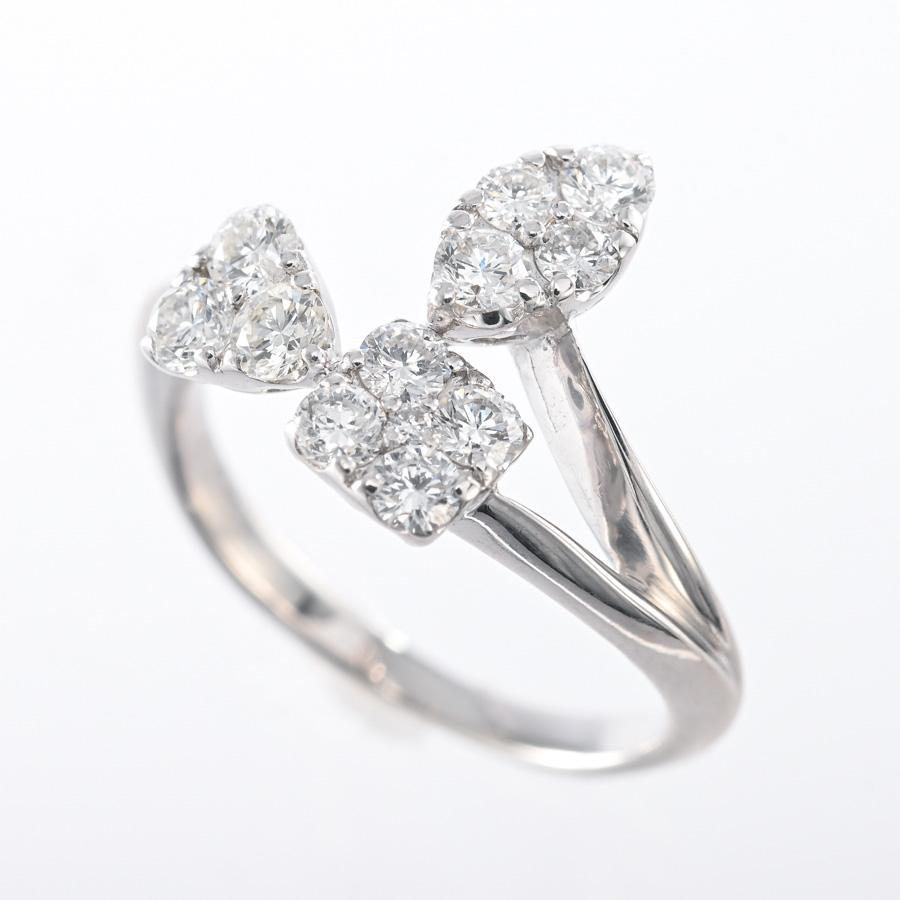 ダイヤ リング  ダイヤ0.45ct 4号 2.9g レディース 中古A品の画像