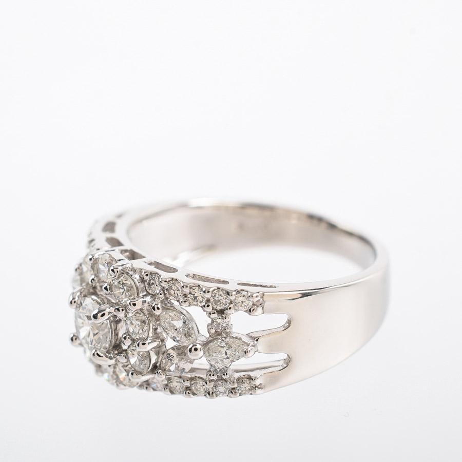 ダイヤ リング ダイヤ0.218/0.88ct 12号 6.7g レディース 中古A品_2