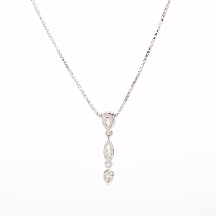 ダイヤ ネックレス  ダイヤ0.5ct 2.8g レディース 中古A品の画像