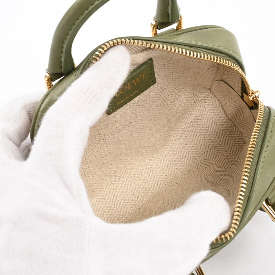ロエベ アマソナナノ A039U96X02 6227021 LOEWE（ロエベ） アマソナナノ ショルダーバッグ A039U96X02 カーキ