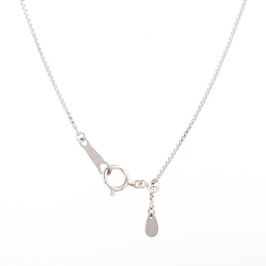 ダイヤ ネックレス  ダイヤ0.222/0.17ct 5.8g レディース 中古A品の画像