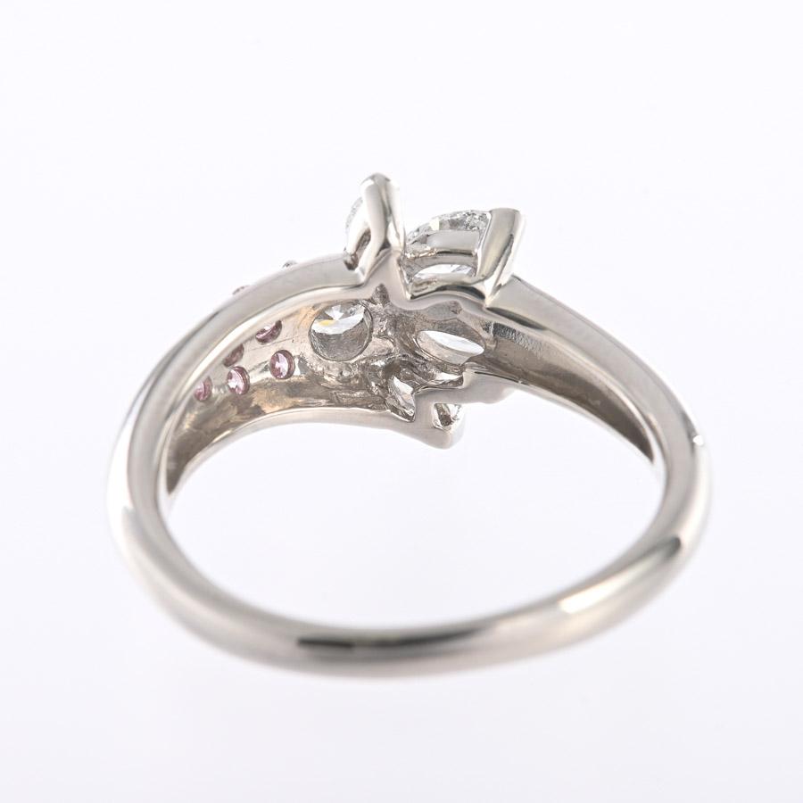 ダイヤ リング  ダイヤ0.15/0.43/0.13ct 13号 6.0g レディース 中古A品の画像