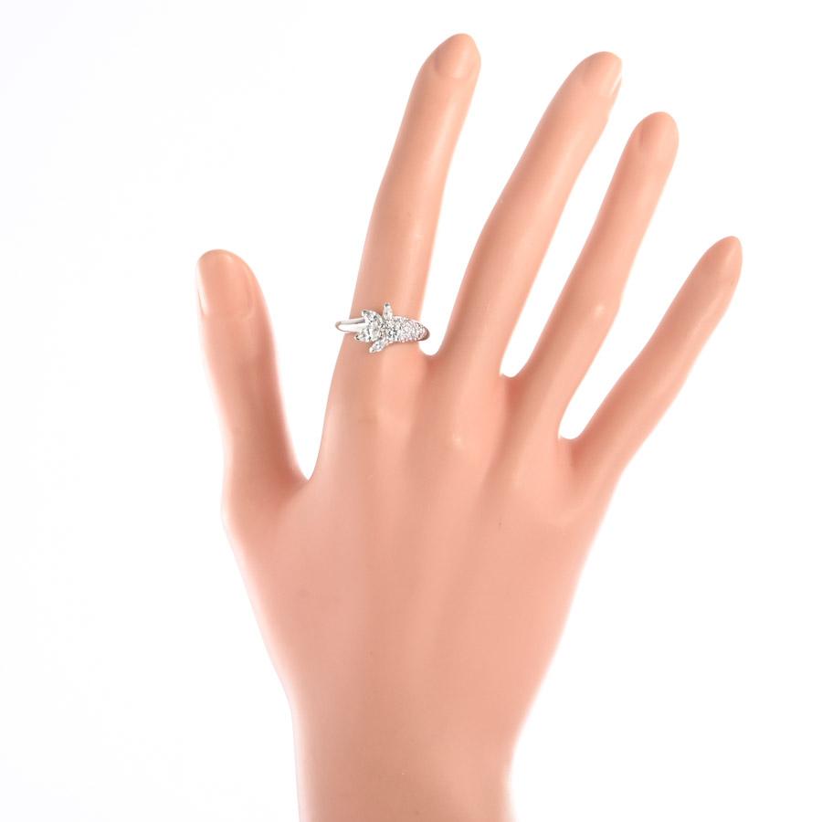 ダイヤ リング  ダイヤ0.15/0.43/0.13ct 13号 6.0g レディース 中古A品の画像
