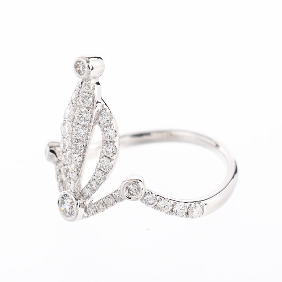 ダイヤ リング  ダイヤ0.61/0.32ct 12.5号 4.0g レディース 中古A品の画像