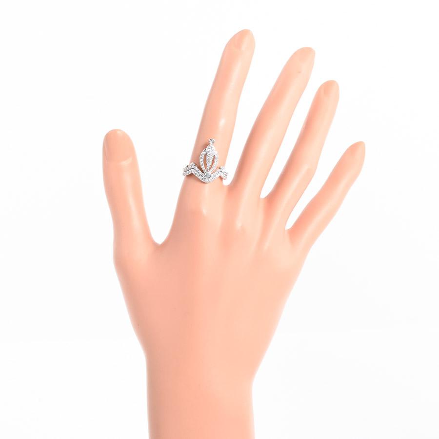 ダイヤ リング  ダイヤ0.61/0.32ct 12.5号 4.0g レディース 中古A品の画像