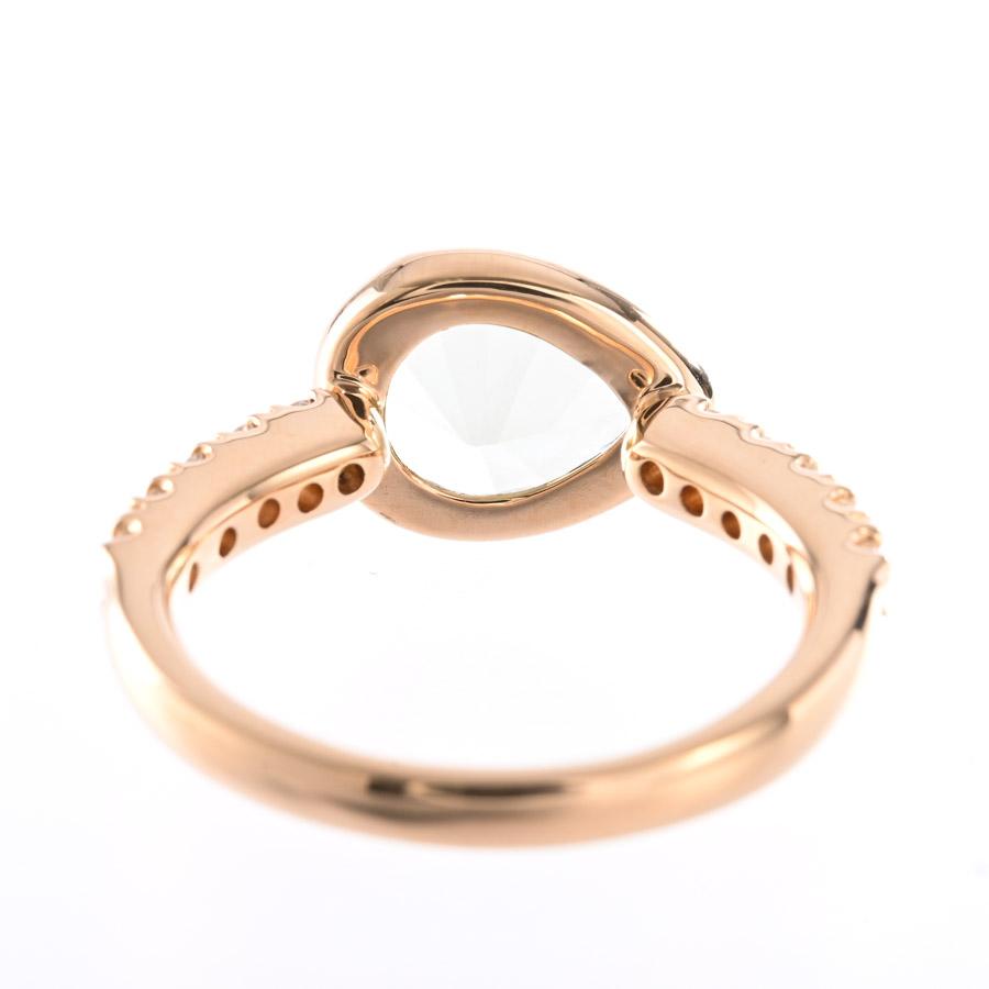 クォーツ リング  クォーツ ダイヤ0.3ct 12号 4.5g レディース 中古A品の画像